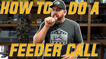 How To Duck Call (THE FEEDER)
