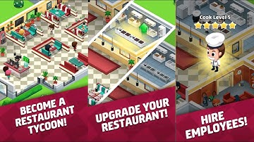 Idle Restaurant Tycoon -  Build a Resaurant Empire gameplay