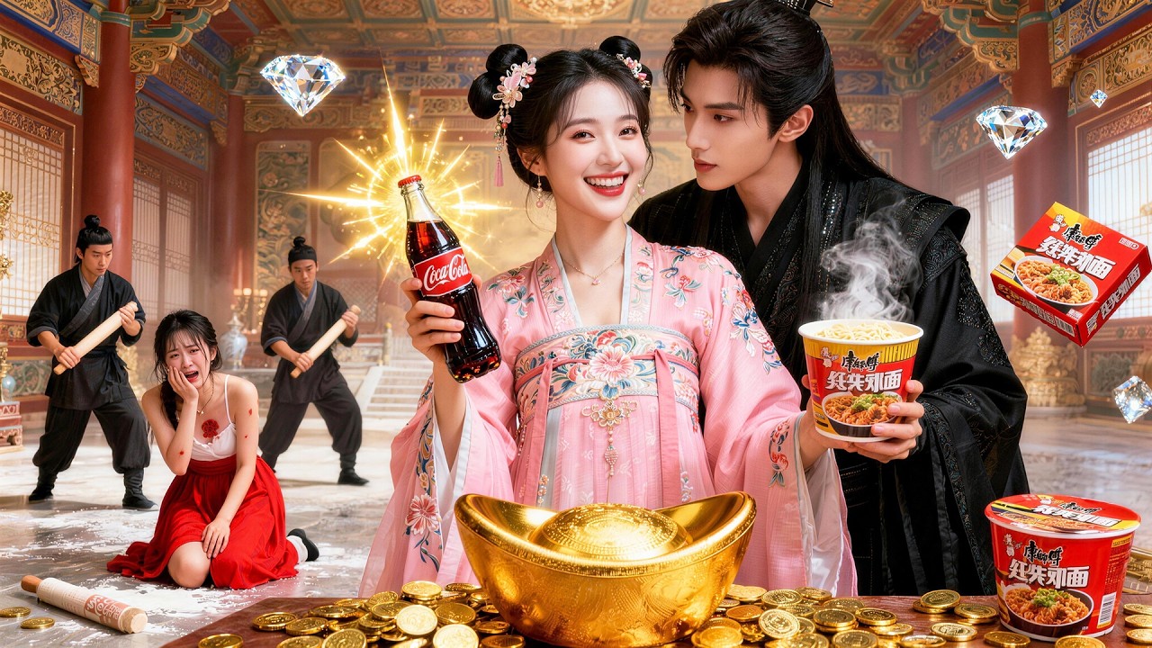 आधुनिक लड़की प्राचीन चीन पहुँची, यादों से अमीर व्यापारी बनी; राजकुमार दीवाना होकर पीछा करता है!