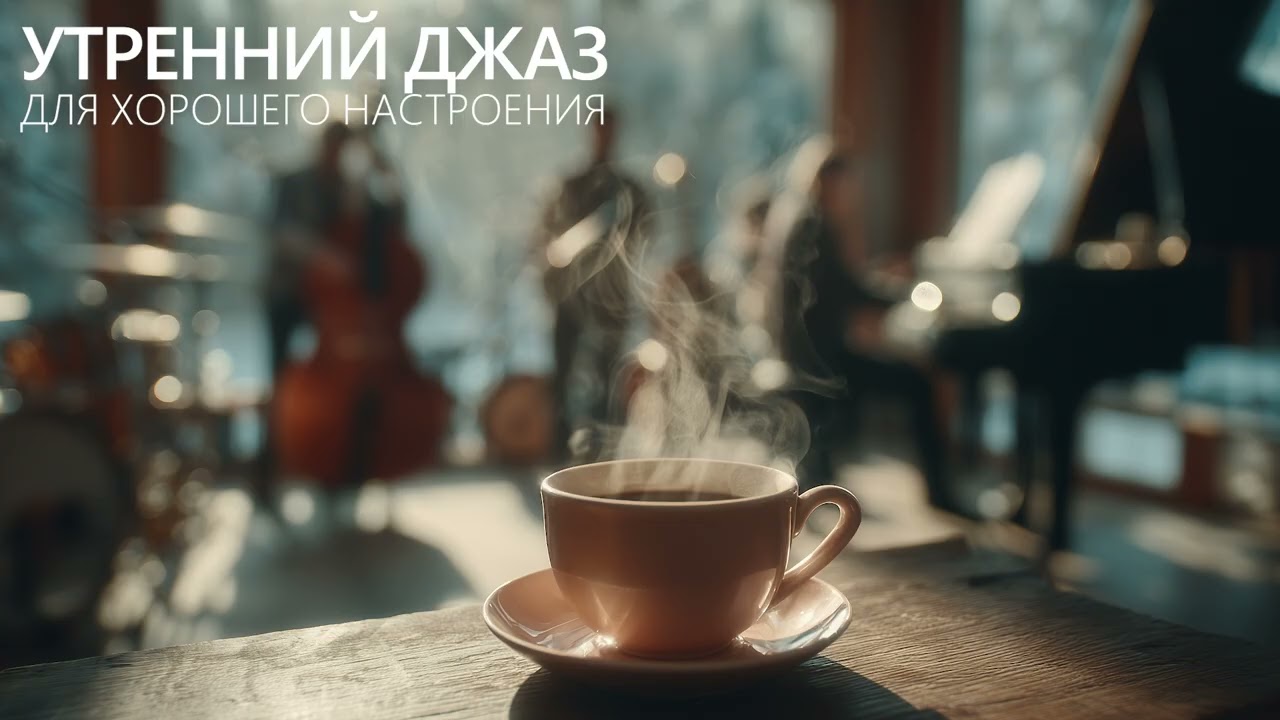 Утренний джаз для хорошего настроения | Лёгкая музыка для спокойного начала дня