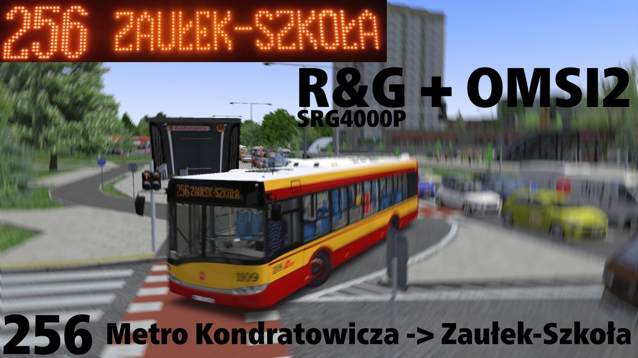 R&G + OMSI 2 - Warszawa Targówek Linia 256 - Solaris Urbino 12 III #1109