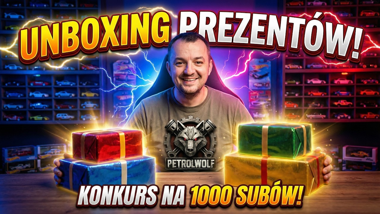 NIE DO WIARY! Takie prezenty na 1000 subów? (Unboxing i Konkurs)