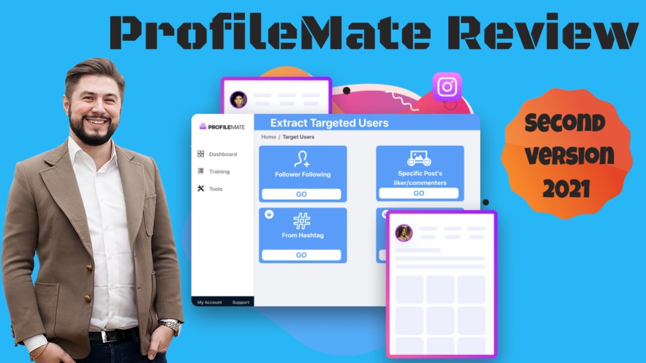 ProfileMate Review & Demo 2021 | Collect Emails From Instagram With ProfileMate 🔥CUSTOM BONUSES🔥