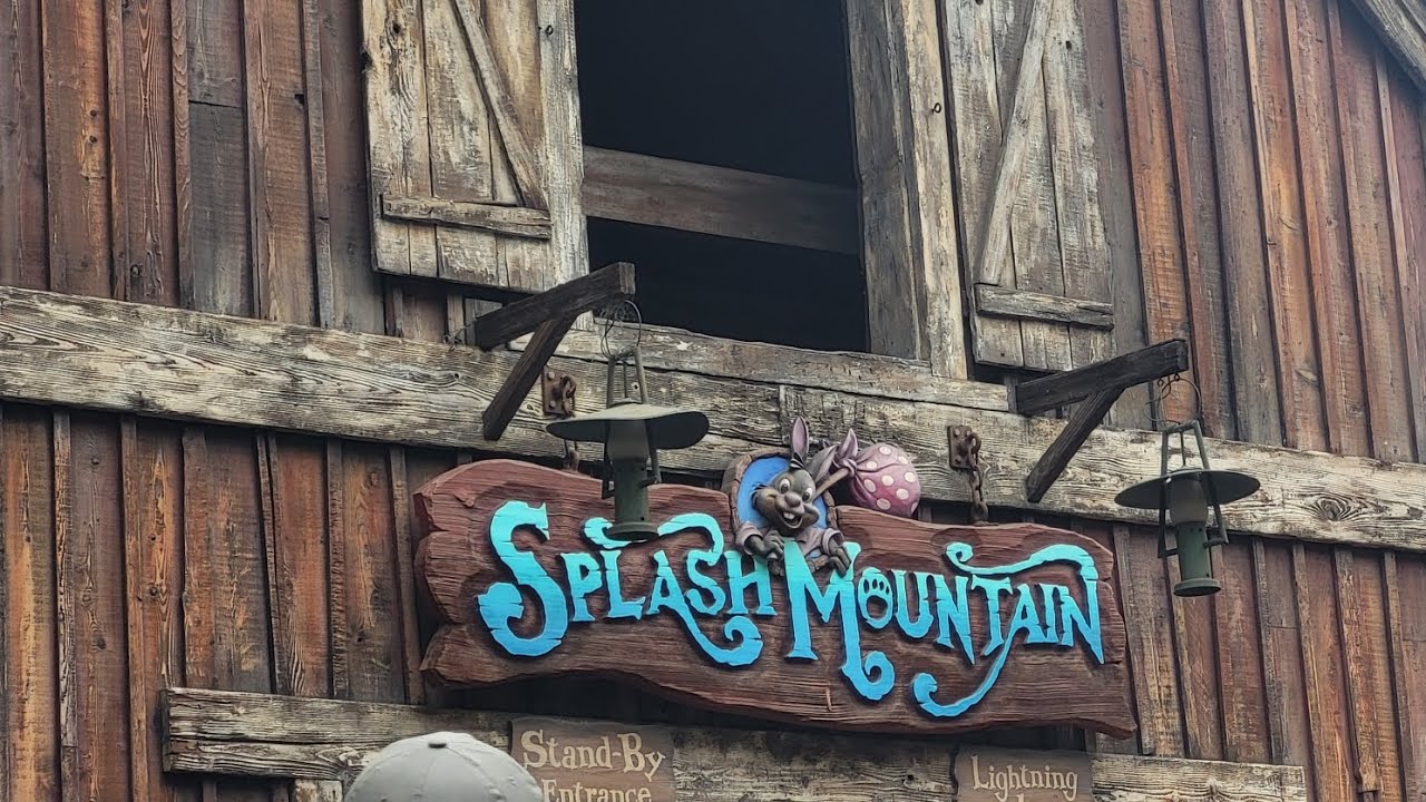 FINAL Day of Splash Mountain YouTube