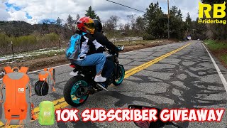 10K Subscriber Giveaway! Best Backpack In The Game @riderbag