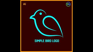 Bird Logo#illustrator#tutorial#Short
