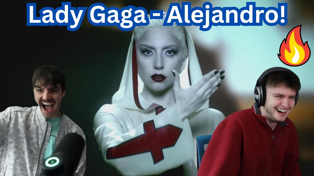 Our First Time Reacting To Lady Gaga - Alejandro!!!