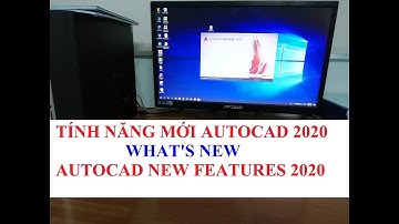 #themanhtv Học AutoCAD 2020 Tutorial Video 30: Tính năng mới của Autocad 2020 - What