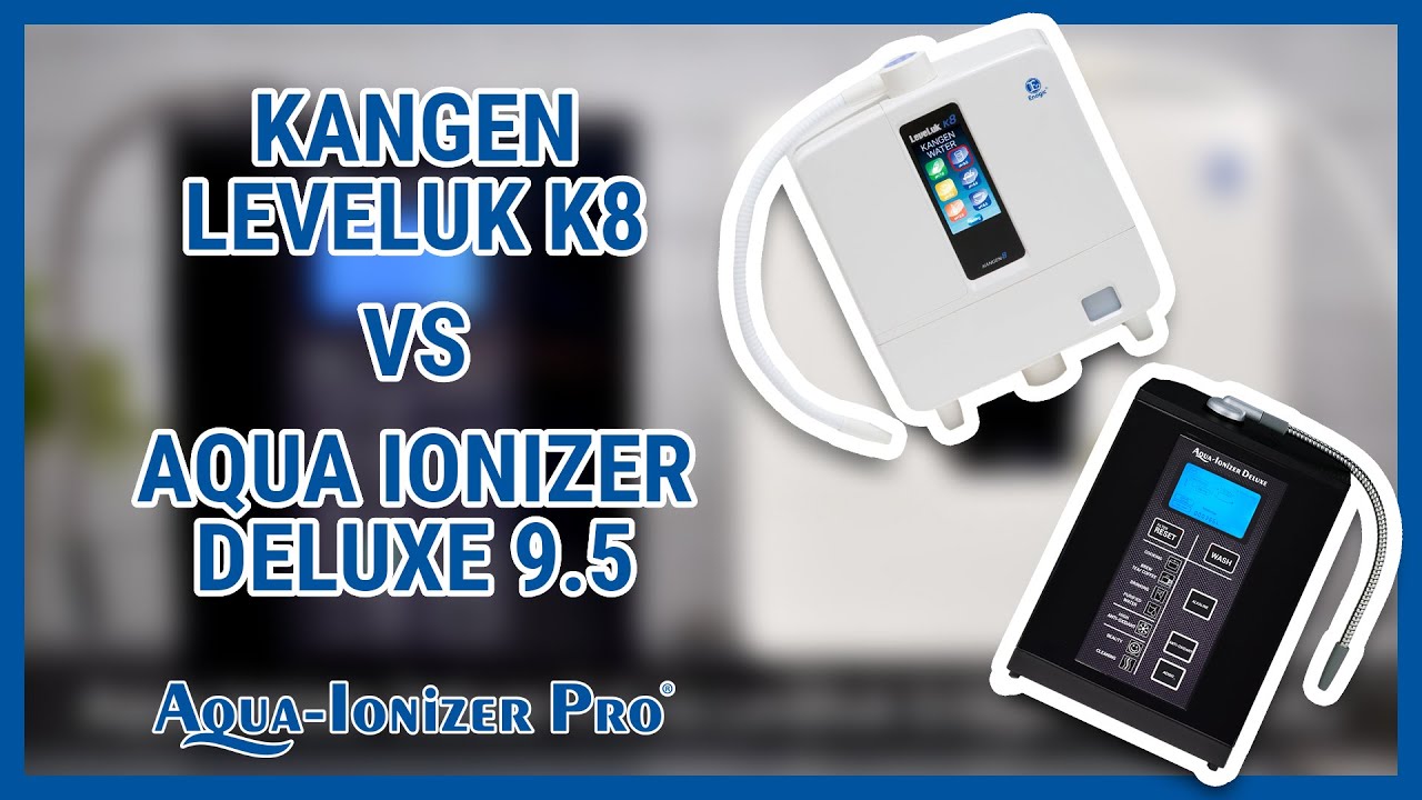 Enagic Leveluk Kangen K8 Alkaline Water Ionizer Comparison Review 