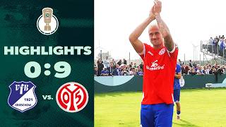Spectecular freekick! | VfB Krieschow vs FSV Mainz 05 0-9 | Highlights | DFB-Pokal first round