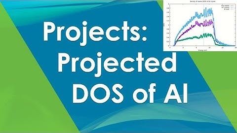 Project: 6.2 (projwfc.x) projected DOS of Al | Quantum Espresso Tutorial 2019