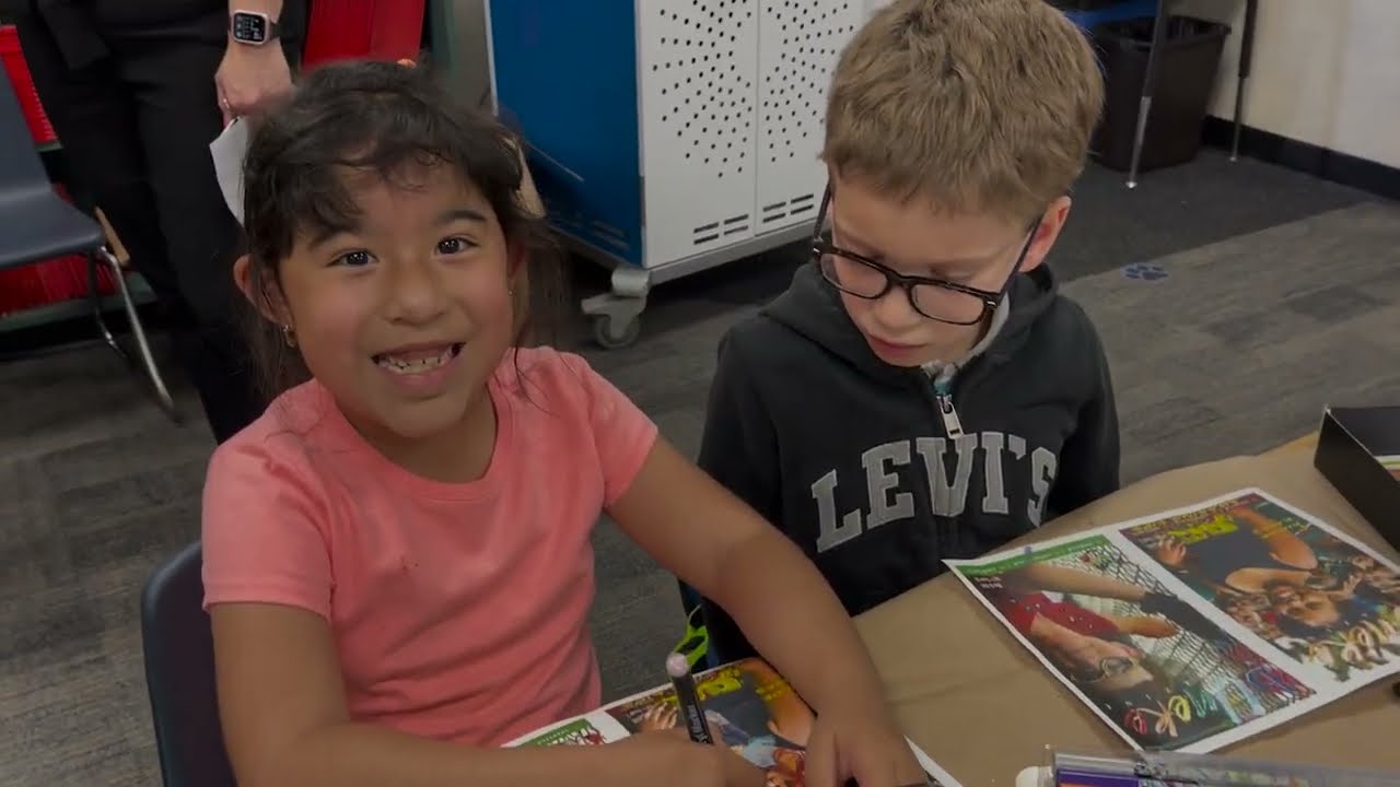 MoxieBox Art Provides Art Curriculum at Cathedral City Elementary