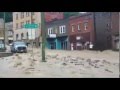 West Virginia Town's Street Floods