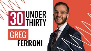 SJU 30under30 - Gregory Ferroni, BS ’16, JD