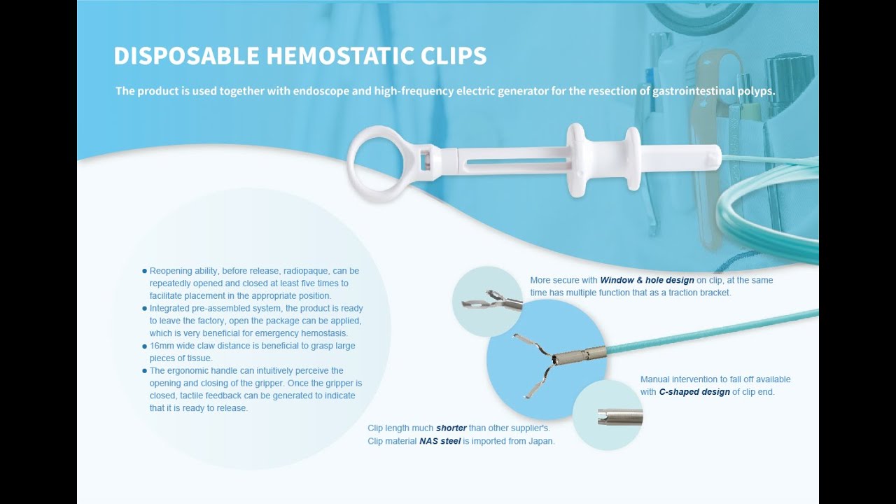 Hemostatic Clips
