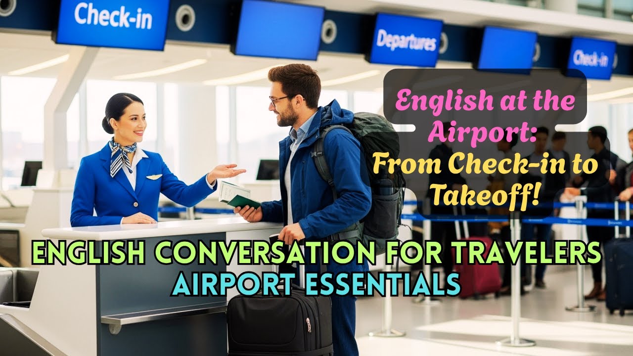 Airport English Conversation Practice for Travelers