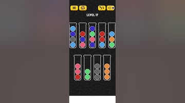 ball sort puzzle level  17 -Android Gameplay