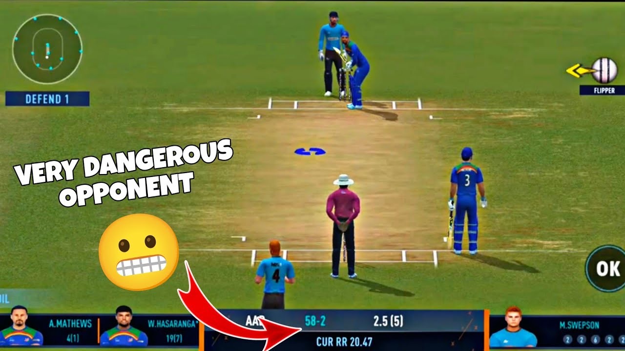 Very Smart Batting By Opponent🔥 | Real Cricket 24 - YouTube