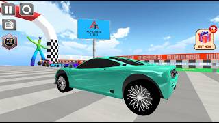 Super Car Games : GT Car Stunt Impossible Sky Survival Mobil Android GamePlay #2