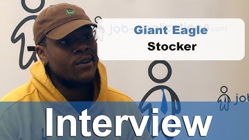 Giant Eagle Interview - Stocker