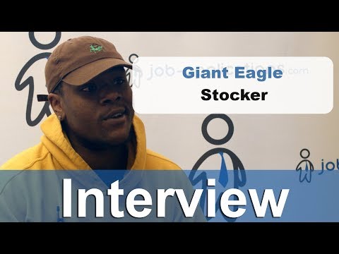 Giant Eagle Interview Stocker