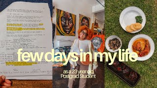 VLOG | Haircare | Test Shoot | PostGrad Student | Channel Takeover
