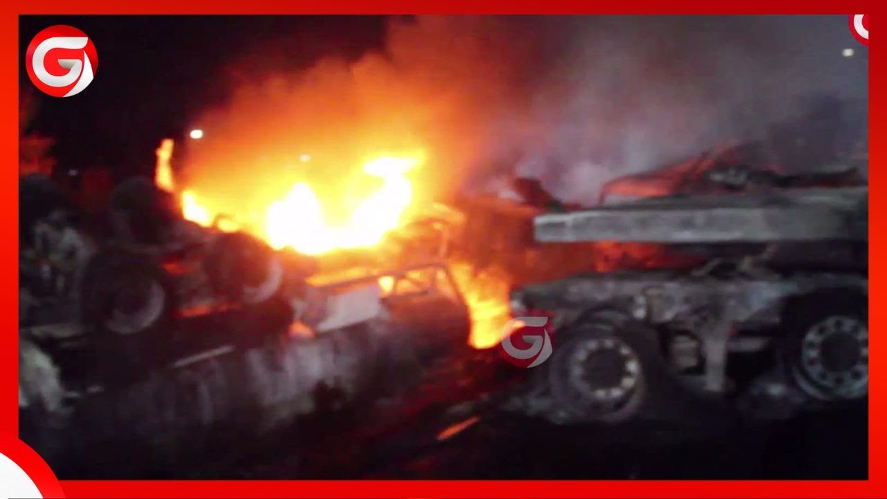 VIDEO: DEREVA na KONDAKTA WAHOFIWA KUTEKETEA KWA MOTO HADI KUFARIKI AJALI ya LORI MORO...