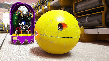 Can Pacman and Chain Chomp Escape the Labyrinth Full of Traps, Villains, and Robot Fish?