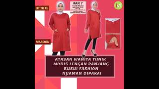 Model Atasan Wanita Trendy | Baju Atasan Muslim Modis