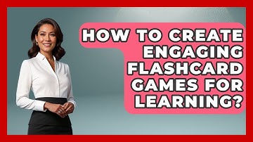 How To Create Engaging Flashcard Games For Learning? - Your Crafty Classroom