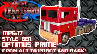 JUST TRANSFORM IT!: MPG-17 Style Gen. Optimus Prime
