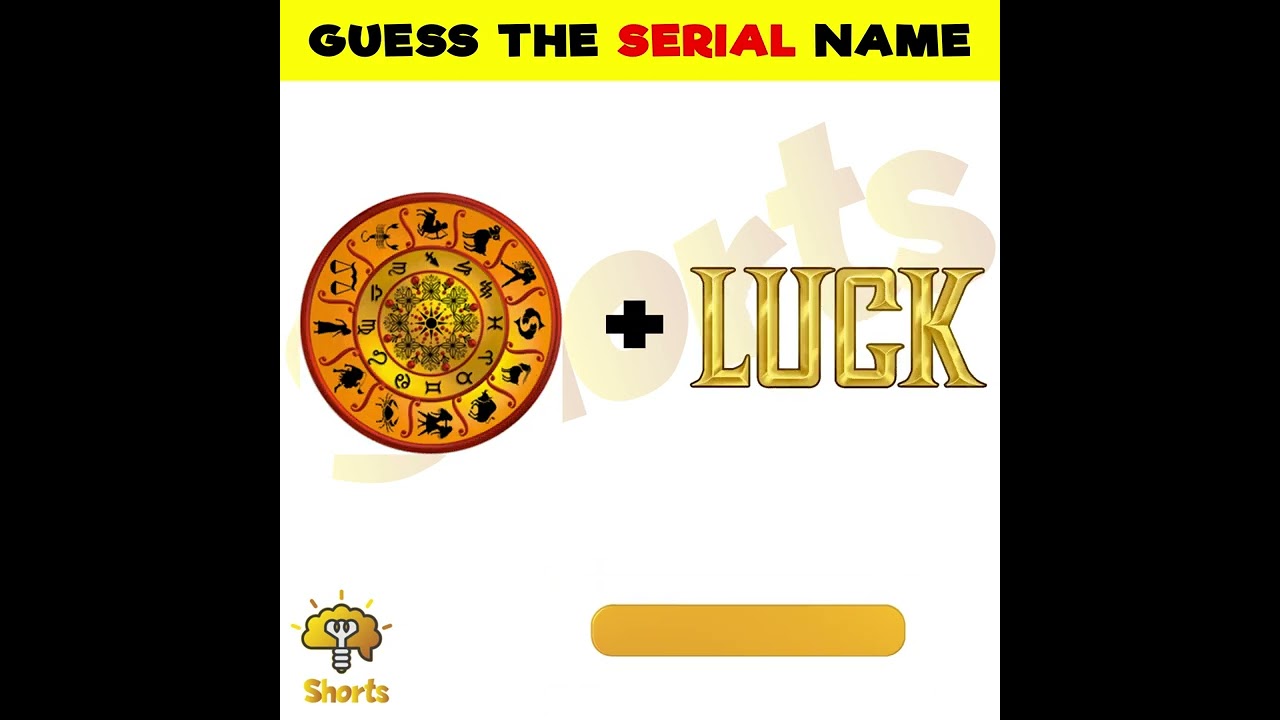 Guess Challenge : Guess The Serial Name ! | Guess Paheli | 