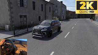 Lexus LX 570 Super Sport | 🇫🇷 France | 2K Realistic Graphics | Logitech G29 Manual Shifter + Handcam screenshot 3