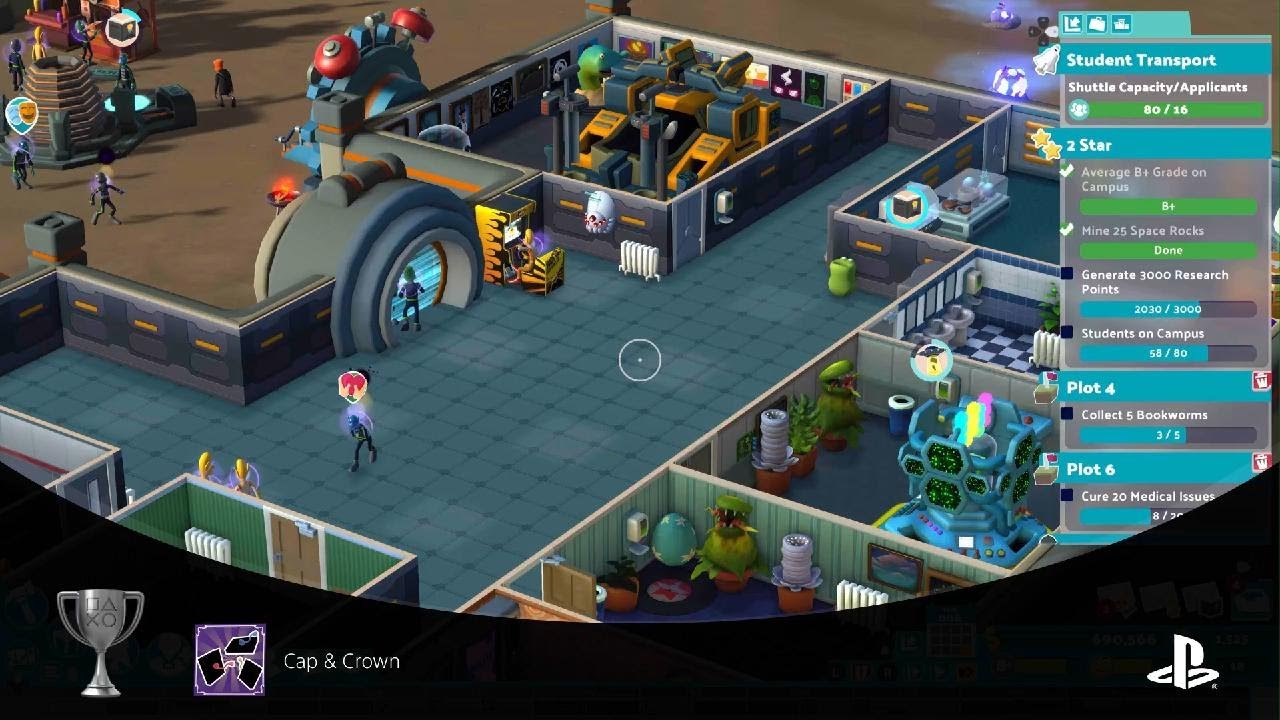 Two Point Campus trophy