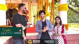 Raj Baddhan talks to #MananJoshi & #SanikaAmit from #MangalLakshmi | #Colorstv