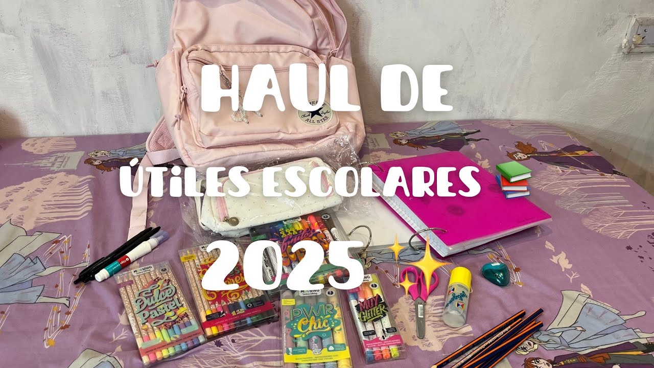 HAUL! de útiles escolares 📚 |almii
