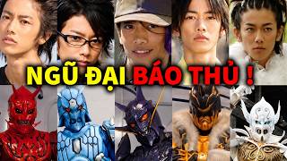 Tất Tần Tật Về 5 Thần Đằng Imagin Đời Đầu - Ngũ Đại 'Báo Thủ' Imagin Trong Kamen Rider Den-O