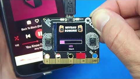 Adafruit CLUE nRF52840 & CircuitPython - Sound level meter