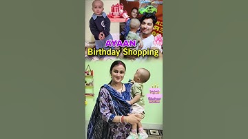 Ayaan Birthday ପାଇଁ Shopping 🥰 #shorts #birthday #minivlog #odia #vlog #shortvideo
