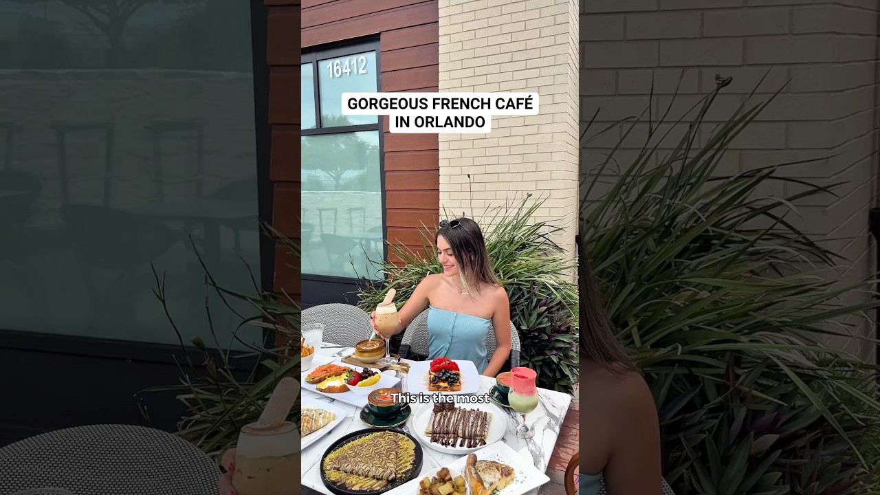 Gorgeous French café in Orlando! 