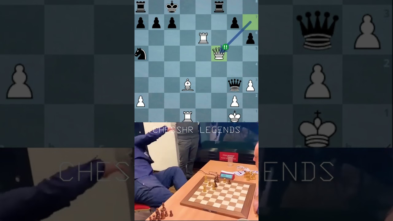INSANE Tactic! 🤯 A GM Literally Fell Out of His Chair! 🔥♟️ 
