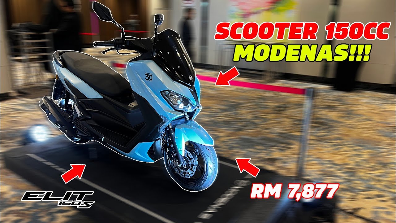 SCOOTER 150CC TERBARU | MODENAS ELIT 150S
