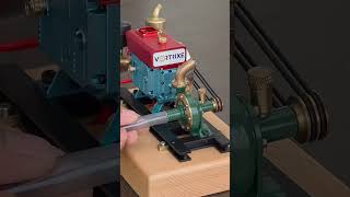 mini petrol engine water pump|33cc single cylinder four stroke engine #engineblock #petrolengine