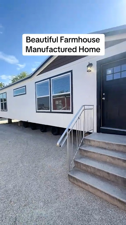 Walk-through of a beautiful champion built, farmhouse, manufactured home or double wide mobile home