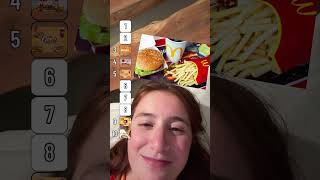 Ranking my favorite fast foods
