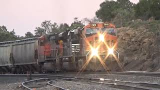 Railfanning the Canyon Diablo Bridge, Winslow, and Cosnino (7/8/24)
