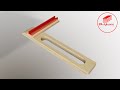 Amazing Hack !! The Most Essential Woodworking Guide Can Advance Perfect Cut and Repeat