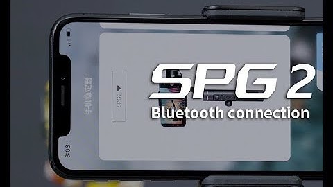 Feiyu SPG 2 Bluetooth Connection Official Quick Guide