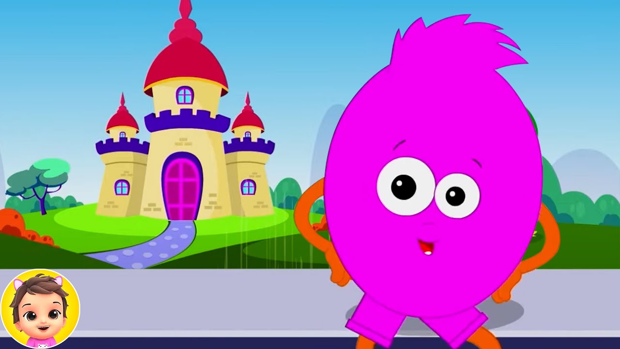 Humpty Dumpty Sat On A Wall, Nursery Rhymes And Kids Songs, Cartoon Videos