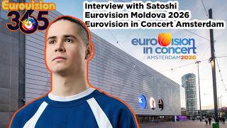 Interview with Satoshi from Moldova at Eurovision In Concert